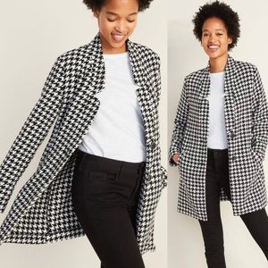 Textured Houndstooth Jacket Medium/Tall-NWT